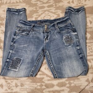 Ariya Distressed Light Blue Jeans Size 9 / 10
